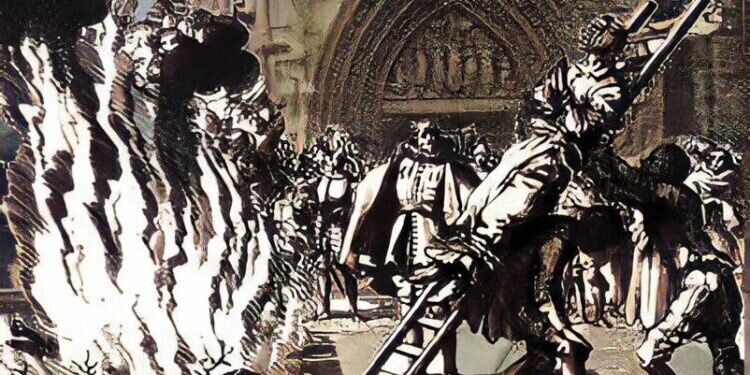 Elionor Esparza de Alcañiz, condenada a la hoguera por la Inquisición