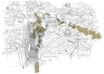 Arranca la reurbanización del entorno del Mercado Central y la Lonja de Valencia