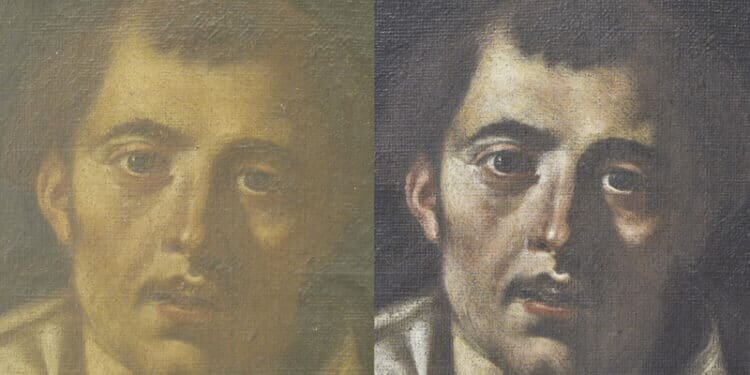 Restauran un óleo sobre San Vicente Ferrer del siglo XVII del convento dominico de Torrent e identifican a su autor