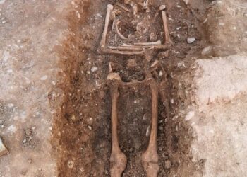 La rehabilitación de la muralla islámica del siglo XI saca a la luz un cementerio medieval