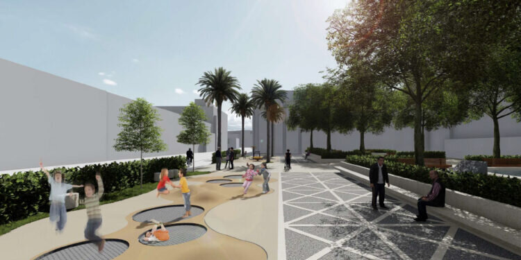 Así es el nuevo jardín que se construirá en el barrio del Cabanyal de Valencia