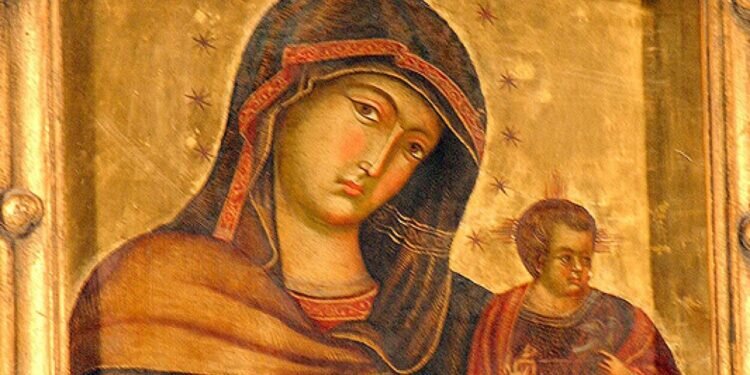 La Virgen de Gracia, primera patrona que tuvo Valencia tras la reconquista, recibe el homenaje de la parroquia de San Agustín