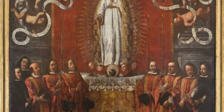 El Ayuntamiento restaurará el lienzo “La Inmaculada Concepción y los Jurados de València”