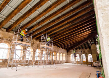 El Centro de Arte Hortensia Herrero inicia la última fase de las obras del palacio Valeriola