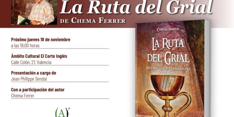 Ámbito cultural el Corte Inglés acoge la presentación del Libro «La Ruta del Grial»