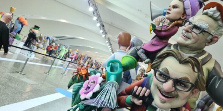 Exposición del Ninot 2022, en Museu de les Ciències