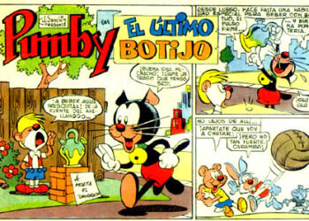 Relación completa de tebeos de Pumby