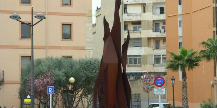 El monumento Fallero