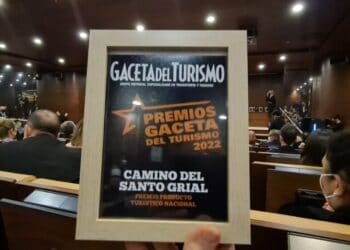 El Camino del Santo Grial Premio Producto Turístico Nacional 2022 del grupo editorial Gaceta de Turismo