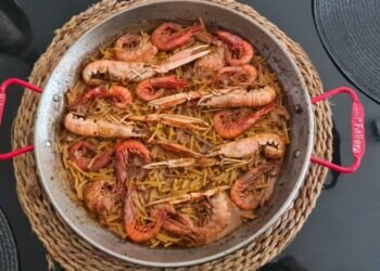 Receta oficial de la Fideuà de Gandía