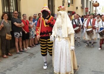 Día grande del Corpus: ‘la Moma’ y la ‘Degollà’ llenan las calles de València tras la pandemia