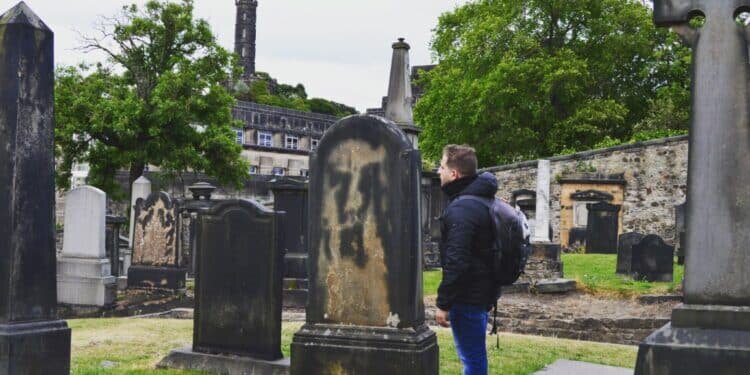 El viejo cementerio de Calton (Edimburgo)