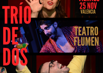 La Santa Compañía lleva a Valencia su comedia, ‘Trío de dos’,