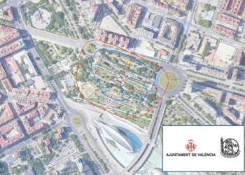 La Nit del Foc y los castillos de Fallas 2023 se dispararán desde el espacio situado tras el Palau de Les Arts