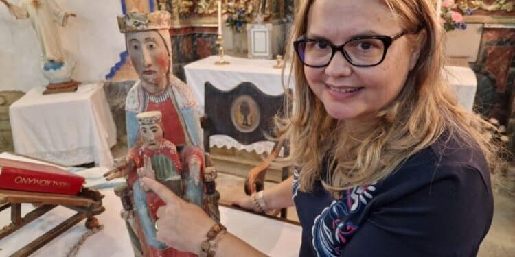 Una Virgen en madera del siglo XII confirma la presencia del Santo Grial en Aragón