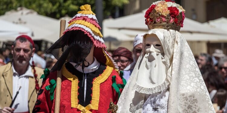 Conoce la curiosa tradición de la Procesión del Corpus Christi en Valencia.