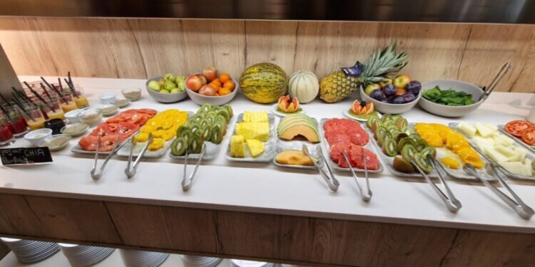 Probablemente uno de los mejores desayuno buffet de Valencia