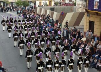 Las Falleras Mayores de Valencia del 2022 participan en la Procesión de los Granaderos del Cabanyal junto a Manolo Palma y Noé García