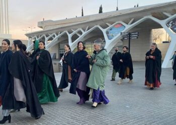 La Ciudad de las Artes y las Ciencias de Valencia se ha convertido en el escenario del rodaje de la segunda temporada de ‘Andor’