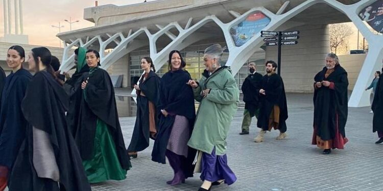 La Ciudad de las Artes y las Ciencias de Valencia se ha convertido en el escenario del rodaje de la segunda temporada de ‘Andor’
