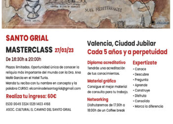 Masterclass sobre la historia y la relevancia del Santo Grial en la cultura y la sociedad