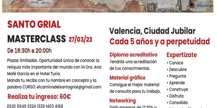 Masterclass sobre la historia y la relevancia del Santo Grial en la cultura y la sociedad