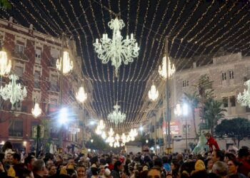 Consulta los premios del concurso de calles iluminadas de las Fallas 2023