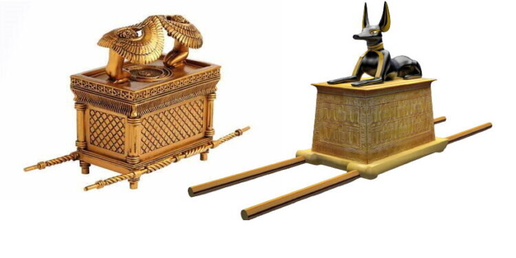 Influencias egipcias, el Santuario de Anubis, en el diseño del Arca de la Alianza