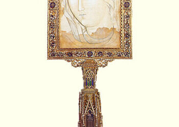 El relicario de la Verónica de la Virgen de «cierta filiación siciliana» y su historia en la Corona de Aragón