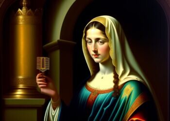 Un pelo de la Virgen María en la Catedral de Valencia