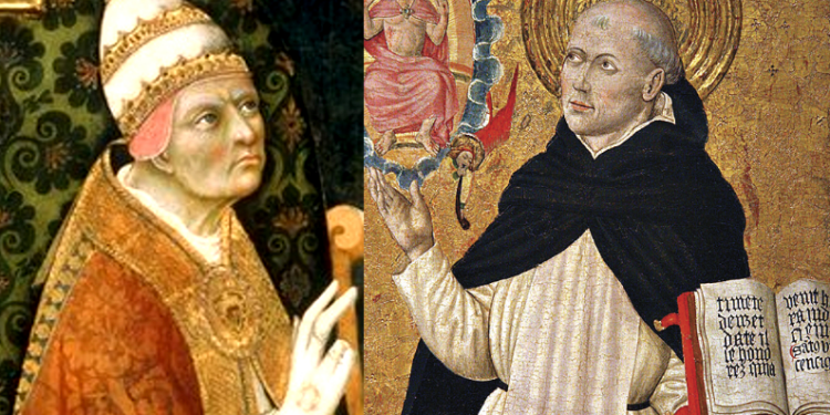 La profecía del primer papa valenciano, Alfonso de Borja y San Vicente Ferrer