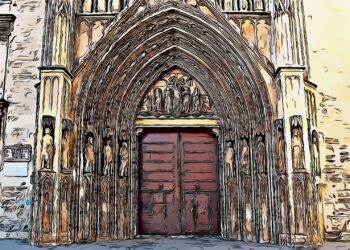 Heráldica y Poder: Un Análisis de los Escudos en la Puerta de los Apóstoles de la Catedral de Valencia