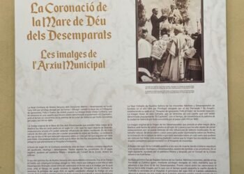 El archivo municipal expone sus fondos sobre la coronación de la Mare de Déu