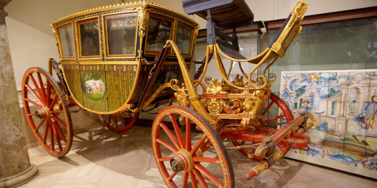 Se cumplen cien años de la última salida de la carroza del Marqués de Llanera, para la Coronación de la Virgen