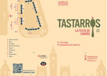 Programa de actividades del festival Tastarròs en Valencia