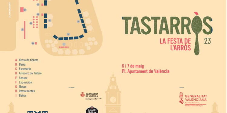 Programa de actividades del festival Tastarròs en Valencia