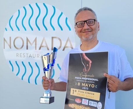 La pizza gourmet de Mauro Gulli, reconocida como la mejor pizza clásica de la Comunidad Valenciana