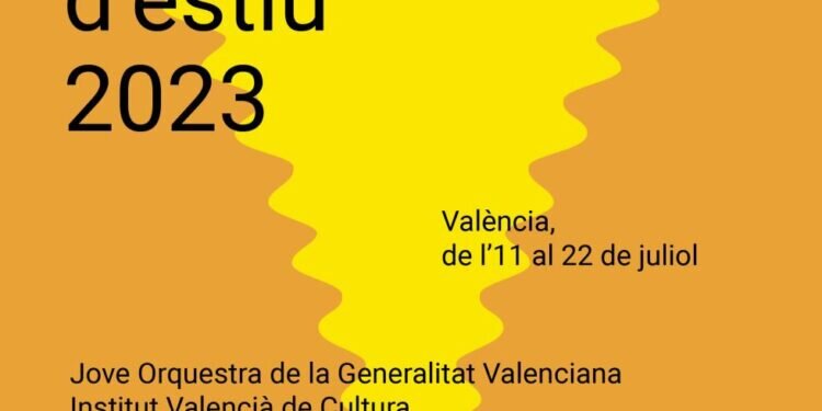 La Jove Orquestra de la Generalitat Valenciana inicia el encuentro de verano, que concluirá con cuatro conciertos