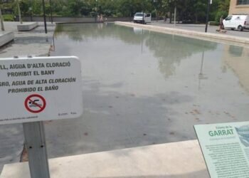 El Parc Central reabrirá el sábado tras completarse el vaciado de las fuentes y extraídas las muestras de agua