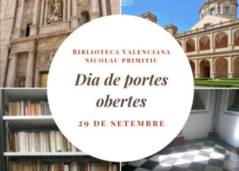 ¡Descubre la Biblioteca Valenciana Nicolau Primitiu! en su jornada de puertas abiertas