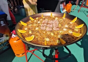 Así es la receta japonesa de paella que ganó la World Paella Day