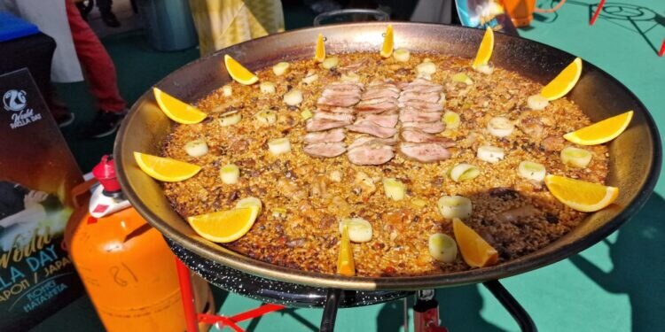 Así es la receta japonesa de paella que ganó la World Paella Day