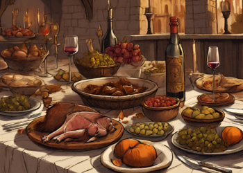 Aspectos Gastronómicos y Políticos de los Banquetes en la Época Medieval