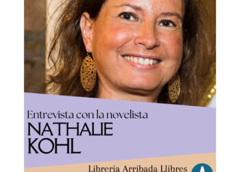Nathalie KOHL, novelista, presenta su trilogía de la mano del Instituto francés de Valencia en la librería ARRIBADA LLIBRES.