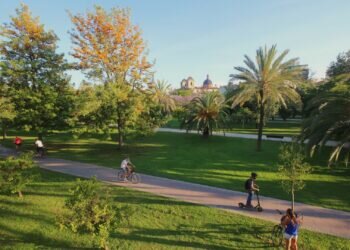 Valencia lanza mapas accesibles e interactivos del Jardín del Túria