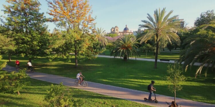 Valencia lanza mapas accesibles e interactivos del Jardín del Túria