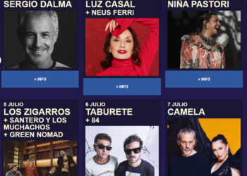 La programación musical de julio: una mezcla de talentos nacionales e internacionales