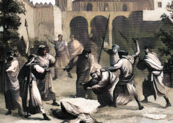 Los Mártires decapitados en la actual Plaza de la Reina: La Trágica Historia de Juan de Perusa y Pedro de Saxoferrato