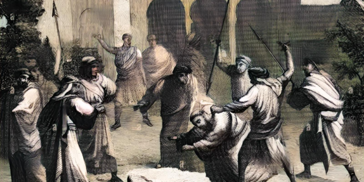 Los Mártires decapitados en la actual Plaza de la Reina: La Trágica Historia de Juan de Perusa y Pedro de Saxoferrato