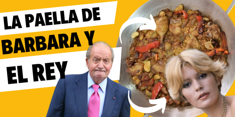 La conexión secreta entre Bárbara Rey y el rey Juan Carlos: la paella que conquistó al monarca
